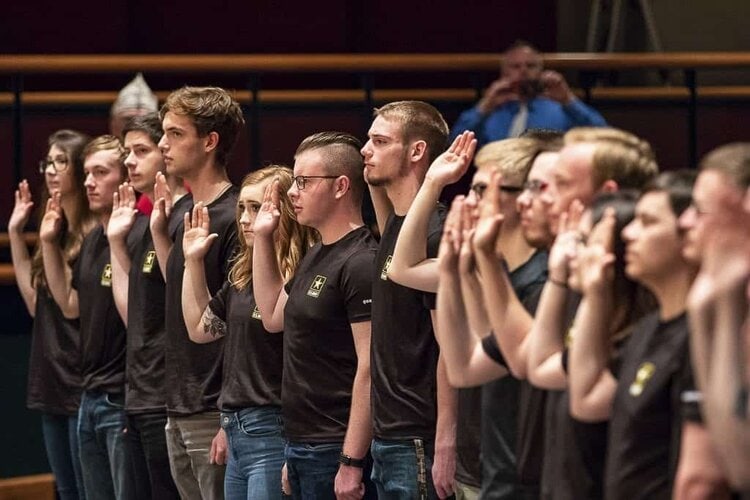 Our Community Salutes local military recruits
