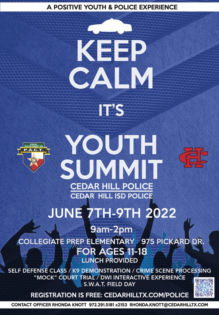 CHISD Youth Summit flyer