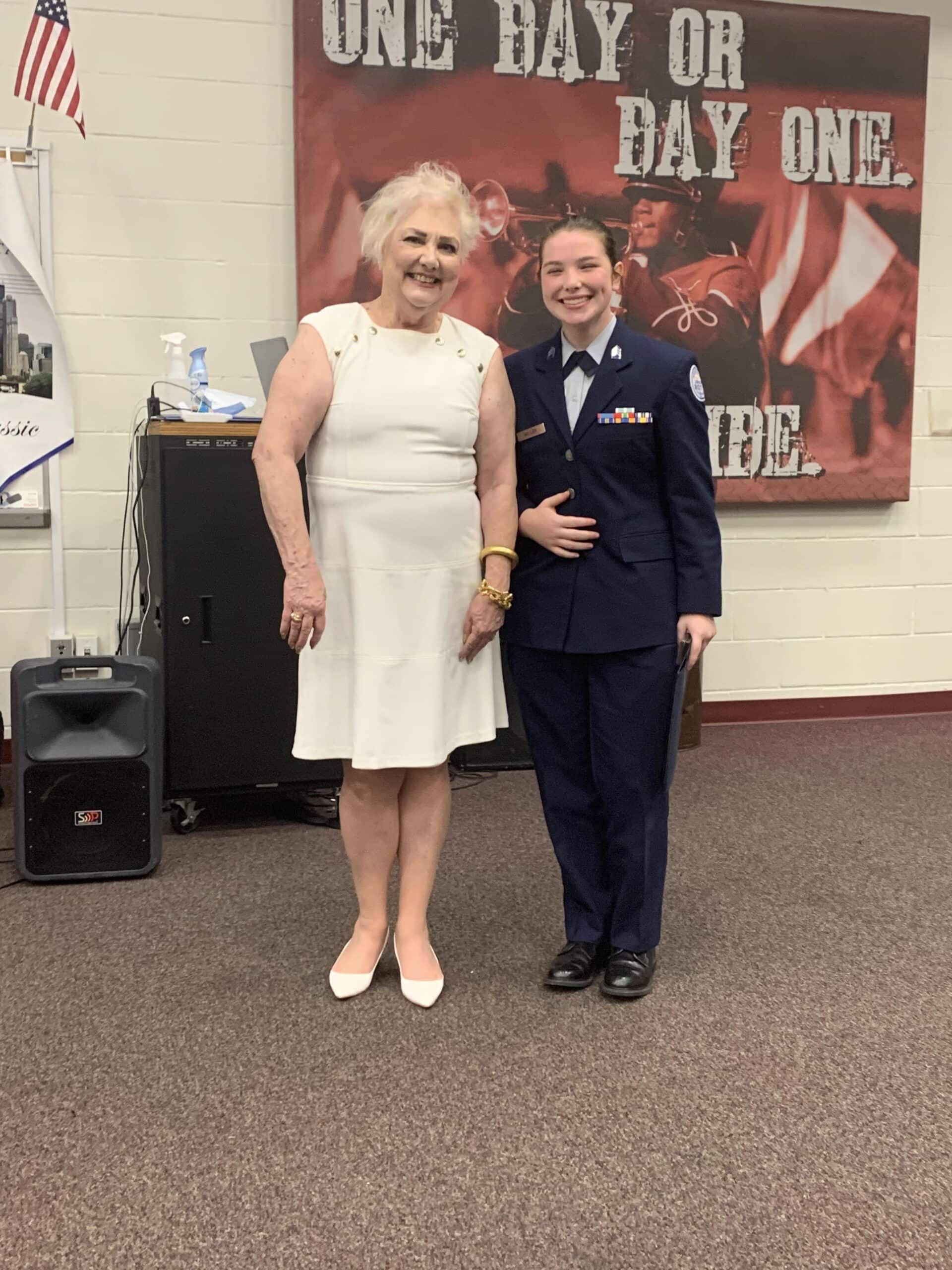 NSDAR medals presented to JROTC