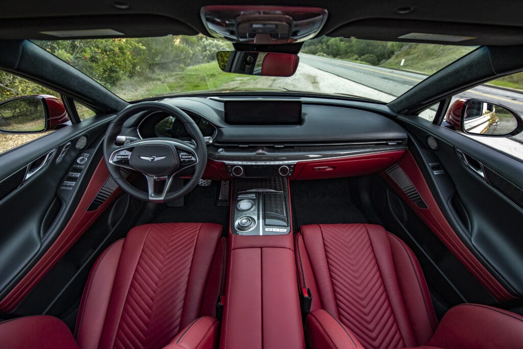 Genesis G80 interior