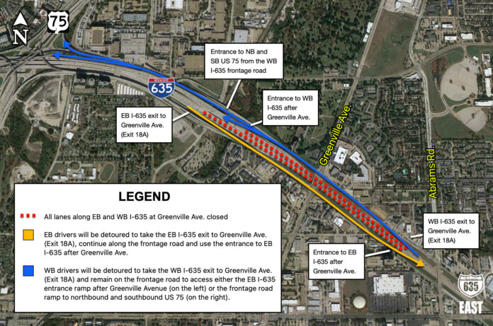 635 detour map June 2022