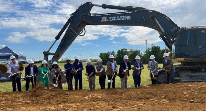 groundbreaking Molson Coors warehouse