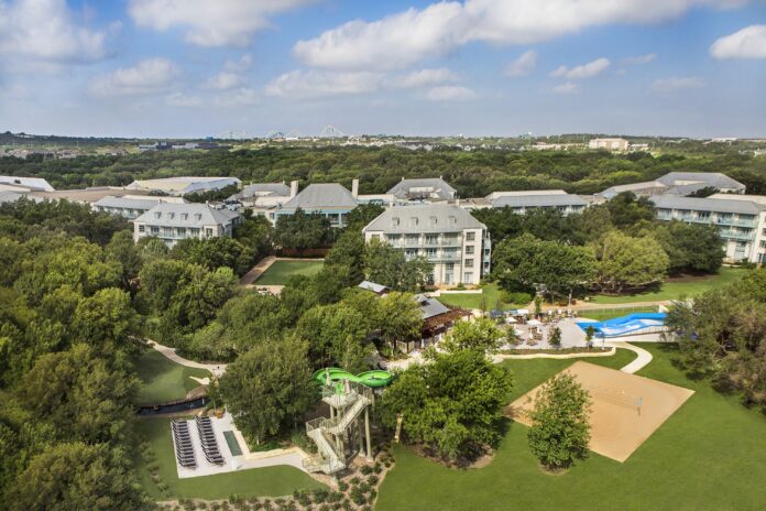 Hyatt regency Hill Country Aerial View