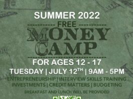 Money Camp flyer