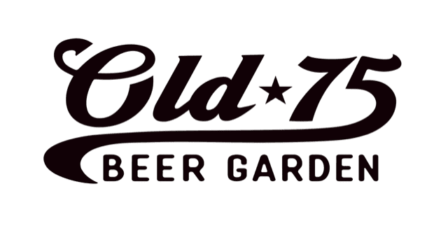 old 75 beer garden logo