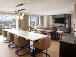 inside of Hyatt Regency Suite San Antonio