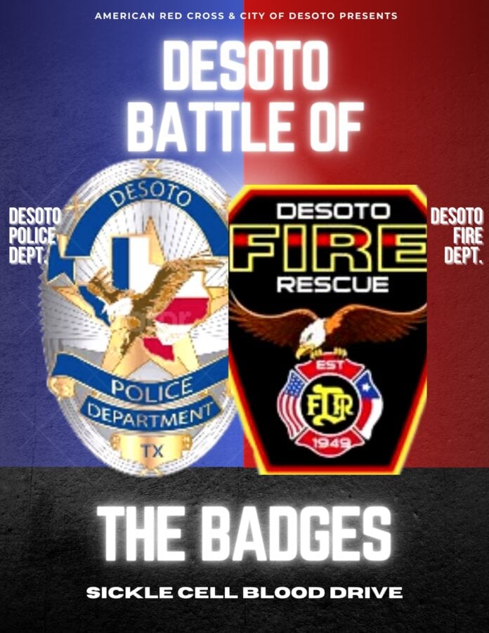 DeSoto battle of badges flyer