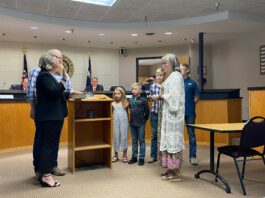 Anna Hammonds takes oath in Midlothian