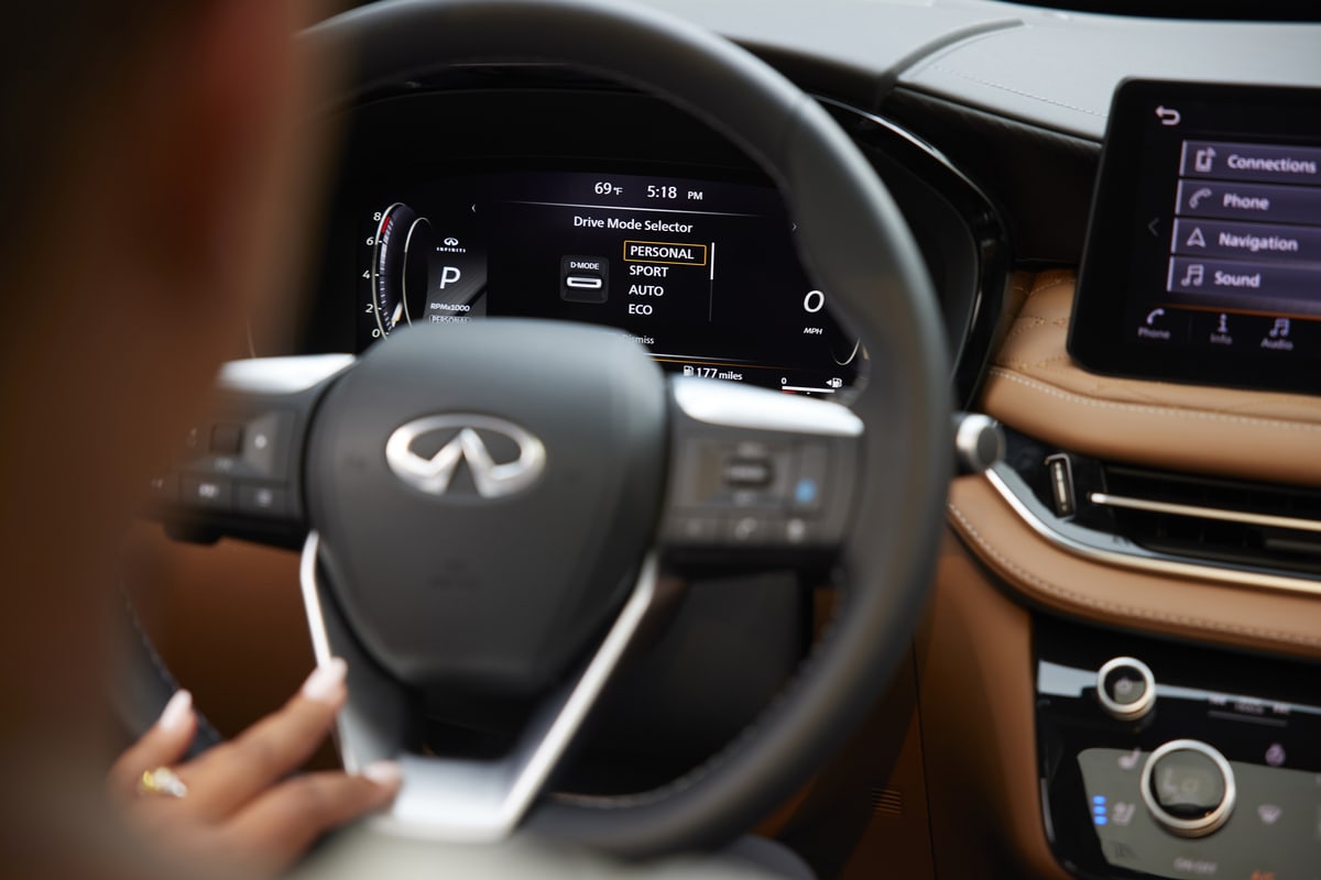 Infiniti QX60 interior