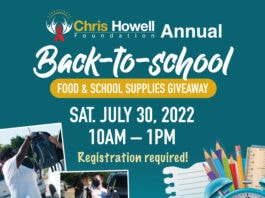 Chris Howell Back to School poster