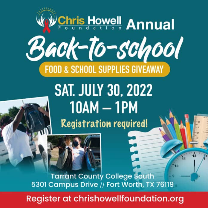 Chris Howell Back to School poster