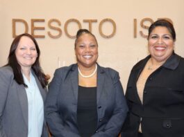 L to R - Dr. Jaime Kovar, Cathye Smith, Dr. Silvia Martinez