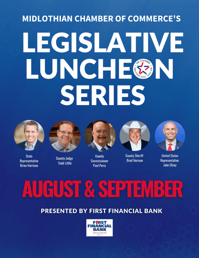 Legislative luncheon series poster