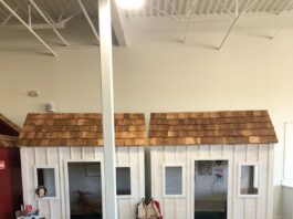 Mansfield Play Museum patio set