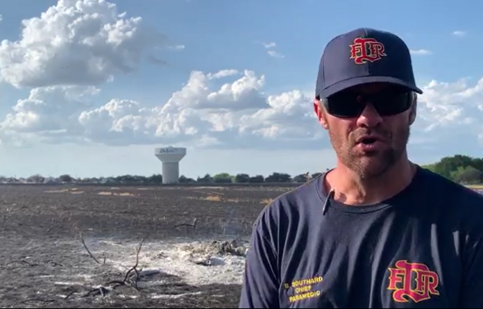 DeSoto Fire Chief by burned acreage