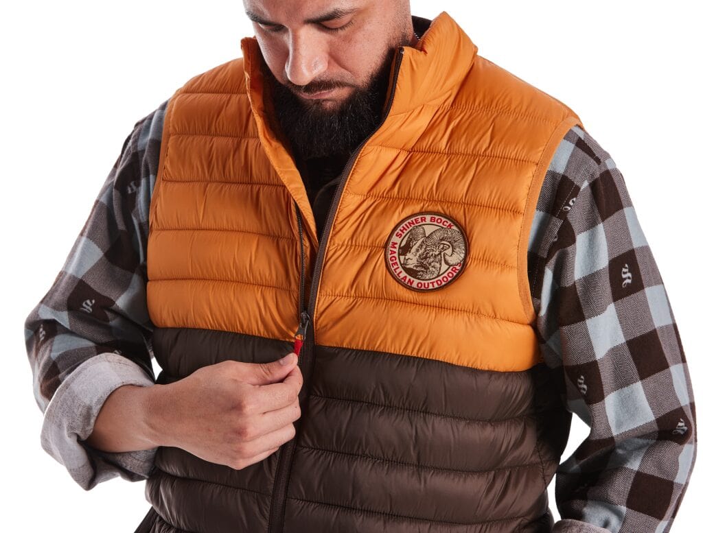 Shiner Bock vest