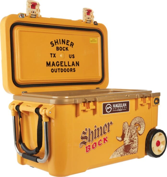 Shiner Bock Magellan Cooler