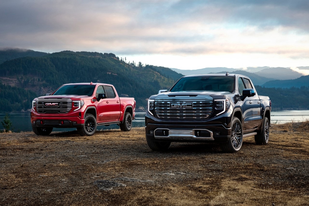 2022 GMC Sierra Ultimate and AT4X exterior