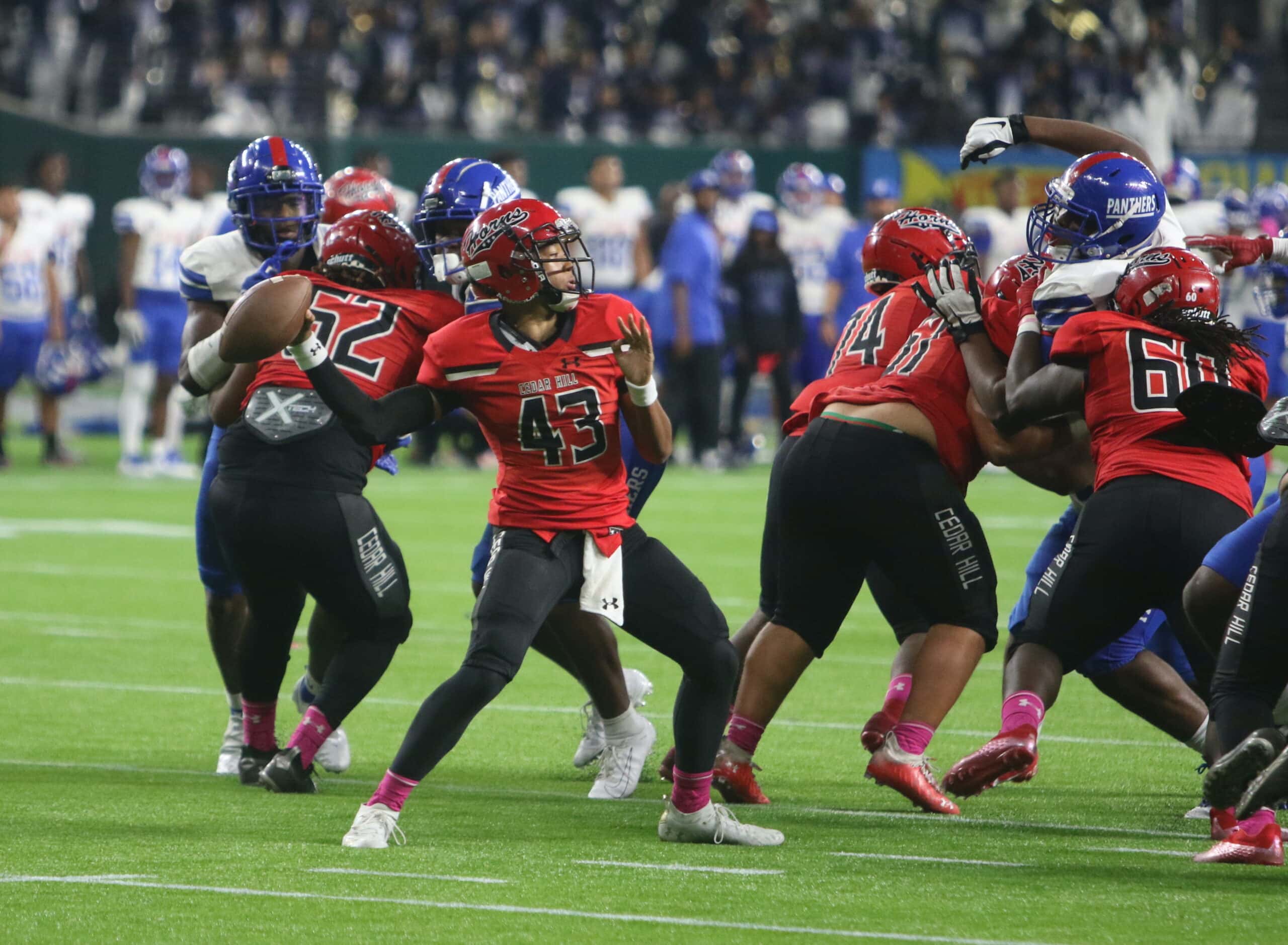 Photos: QB Anthony Edwards leads Cedar Hill to win in season debut