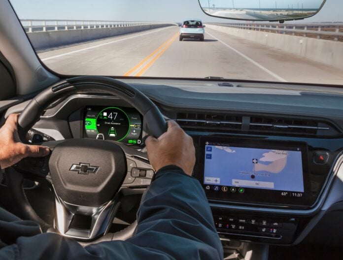 Chevy Bolt Screen and readouts