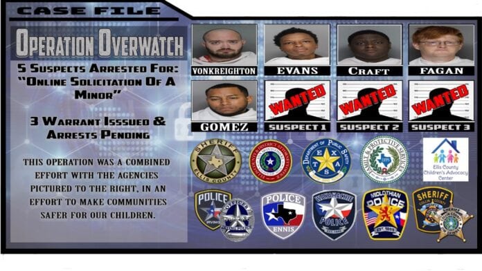 Ellis County Operation Overwatch poster