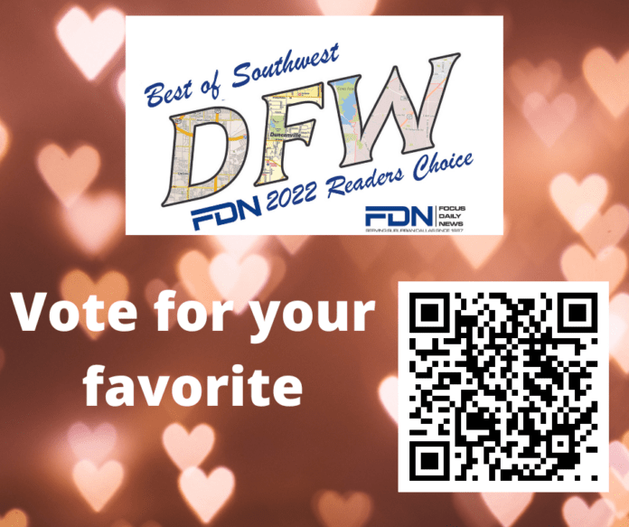 DFW readers choice QR code