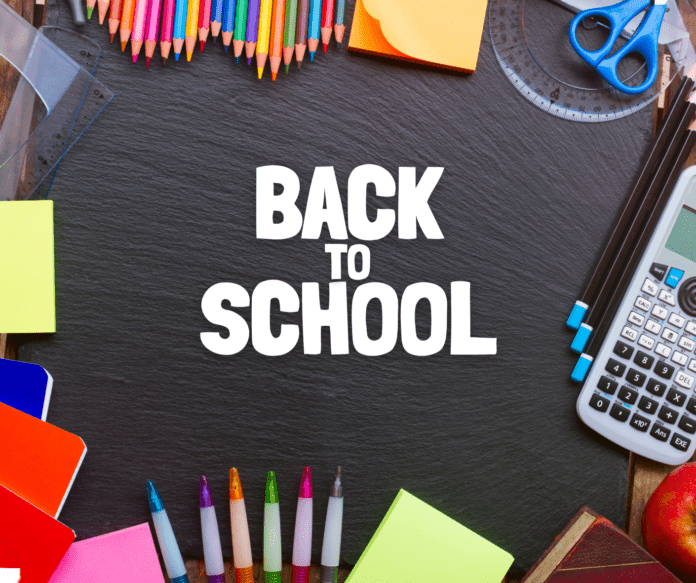 back to school graphic