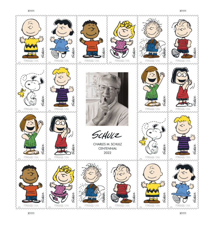 Peanuts forever stamps