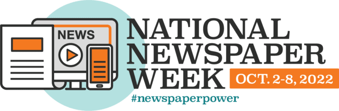 national newspaper week logo