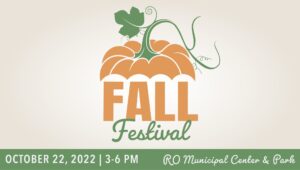 Red Oak fall festival poster