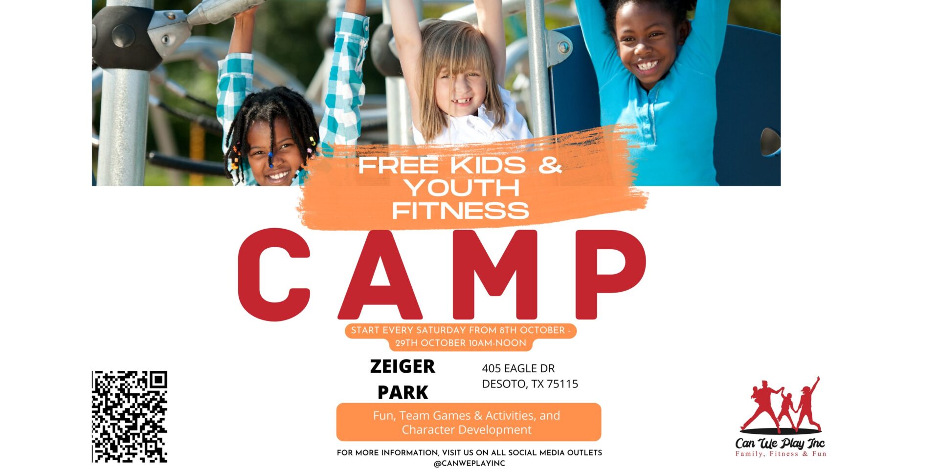 1st Annual Kids & Youth Fitness Camp In DeSoto This October