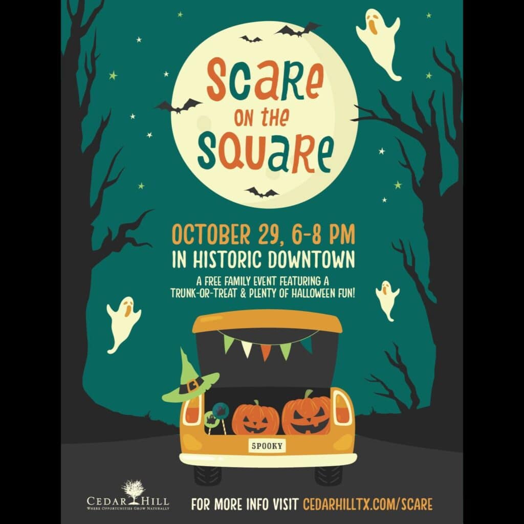 scare on the square poster 2022