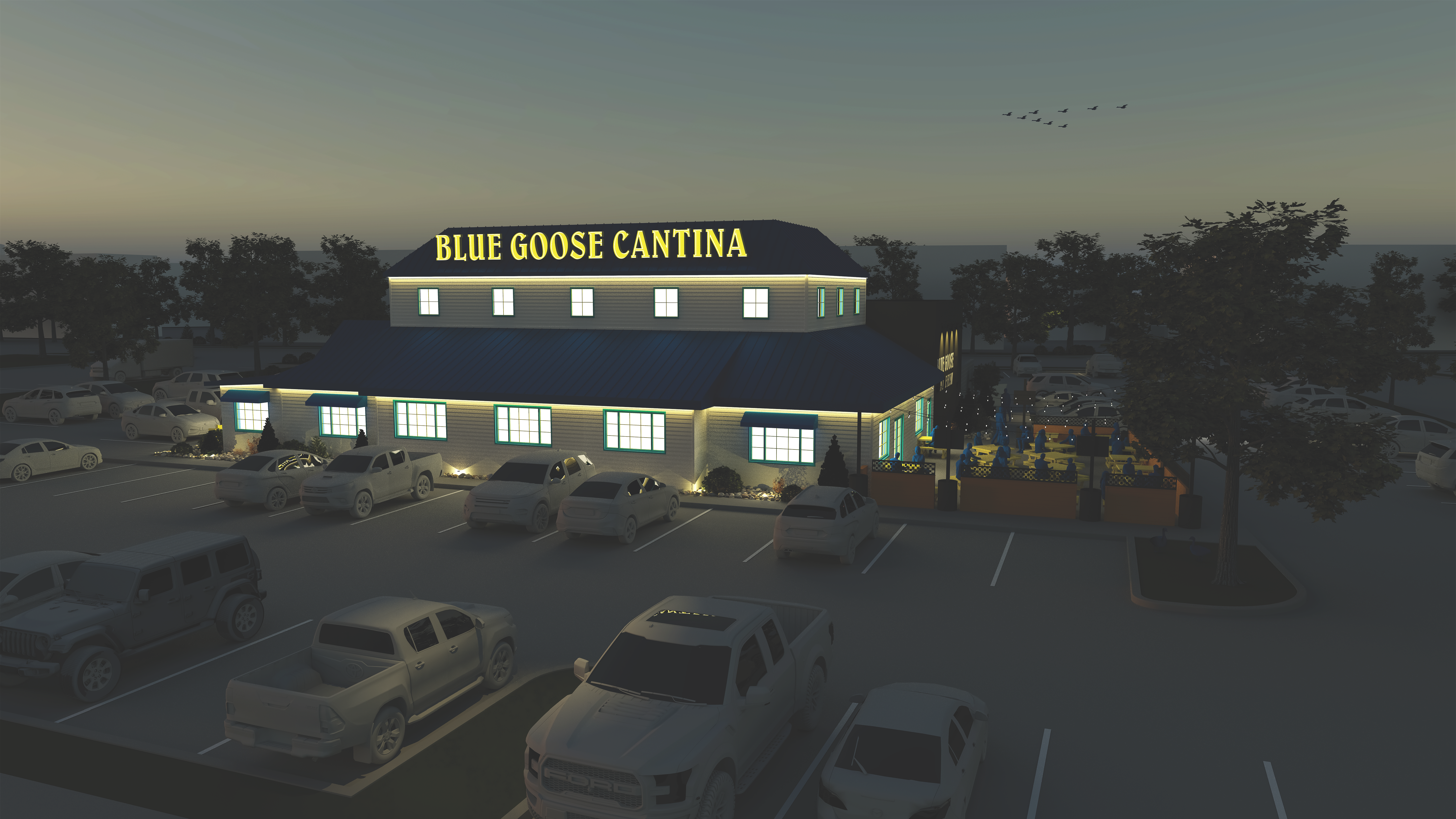 Blue Goose Cantina breaks ground on Grand Prairie location