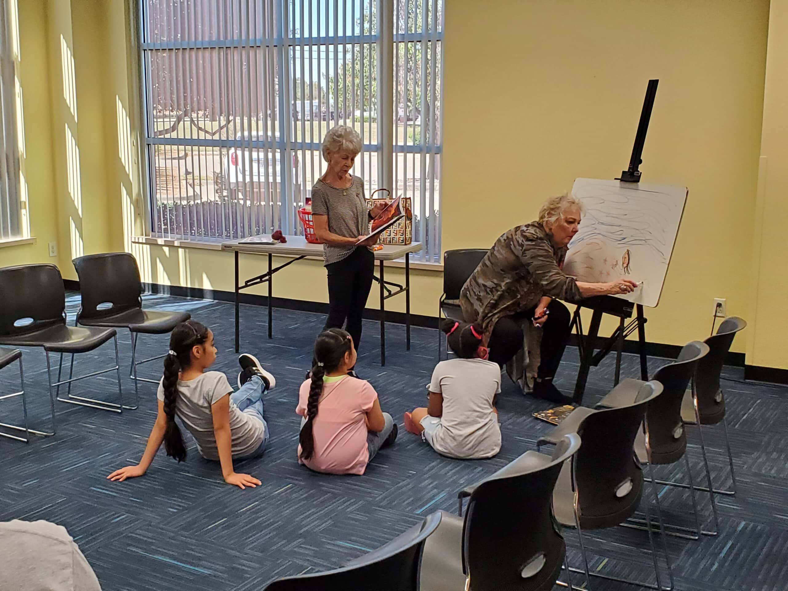 Story time at Duncanville Publoic Library