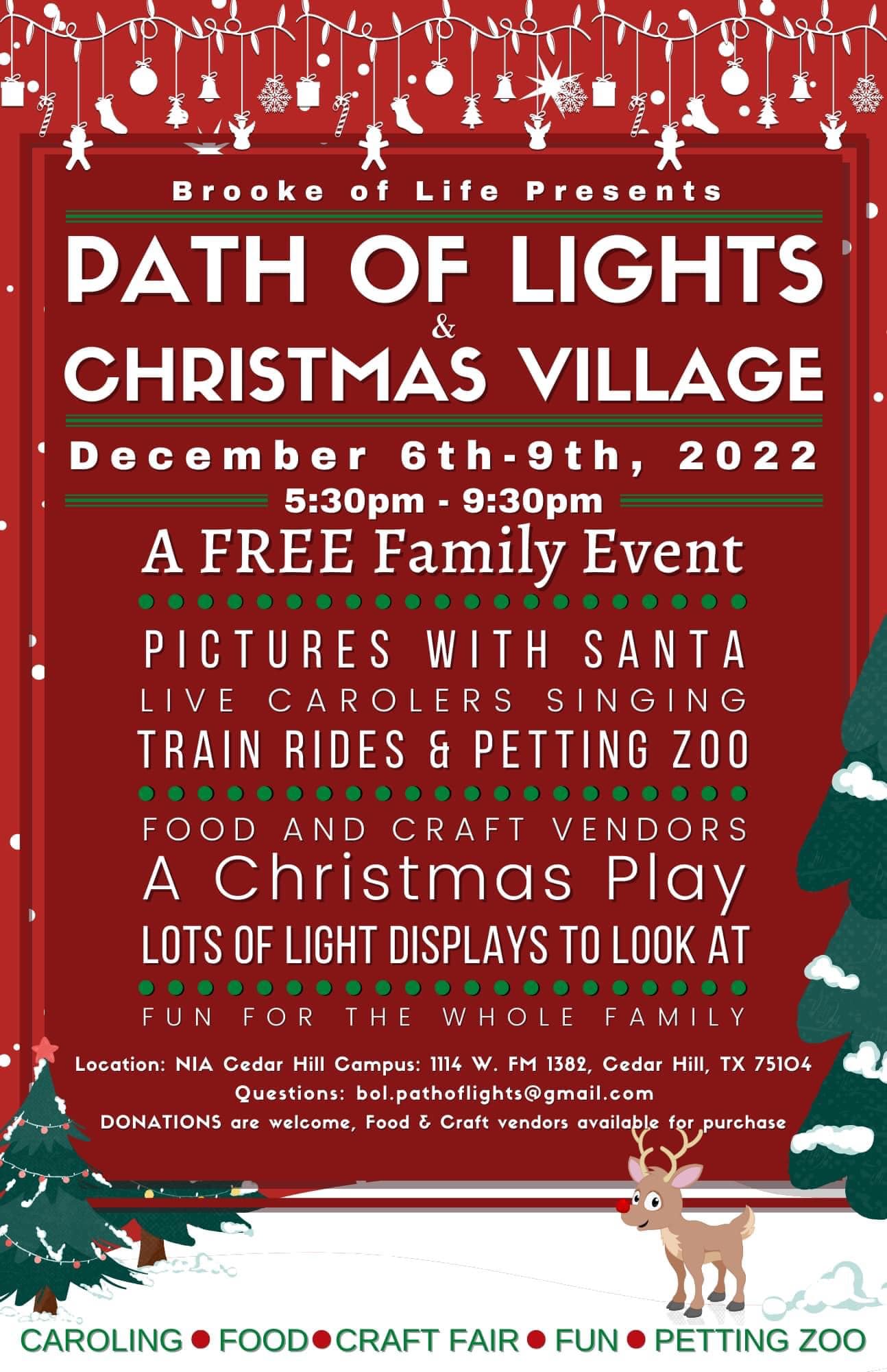 Path of lights flyer