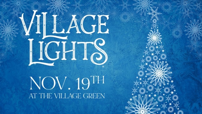 Village Lights flyer