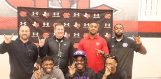 Cedar Hill’s Salter, Haynes and Johnson Sign With College Football Programs