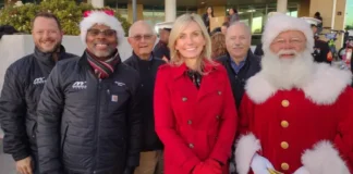 Mansfield Community Gives Big at Annual MISD Toys for Tots Drive Cantu with Santa