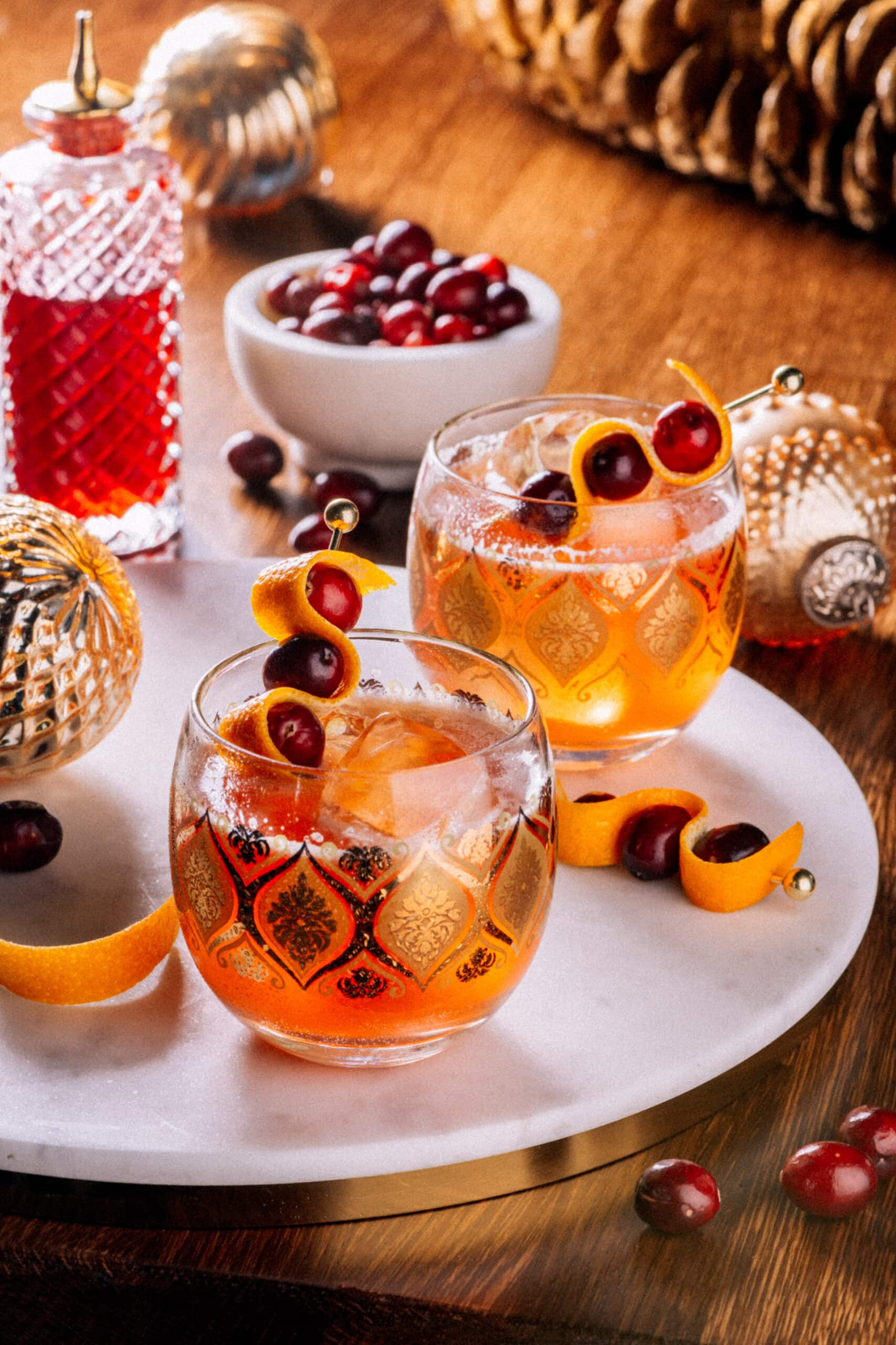 Morgan's Holiday Spiced Whiskey Sour
