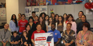 Duncanville ISD Art Teacher Annette Valenzuela Spotlight art group photo