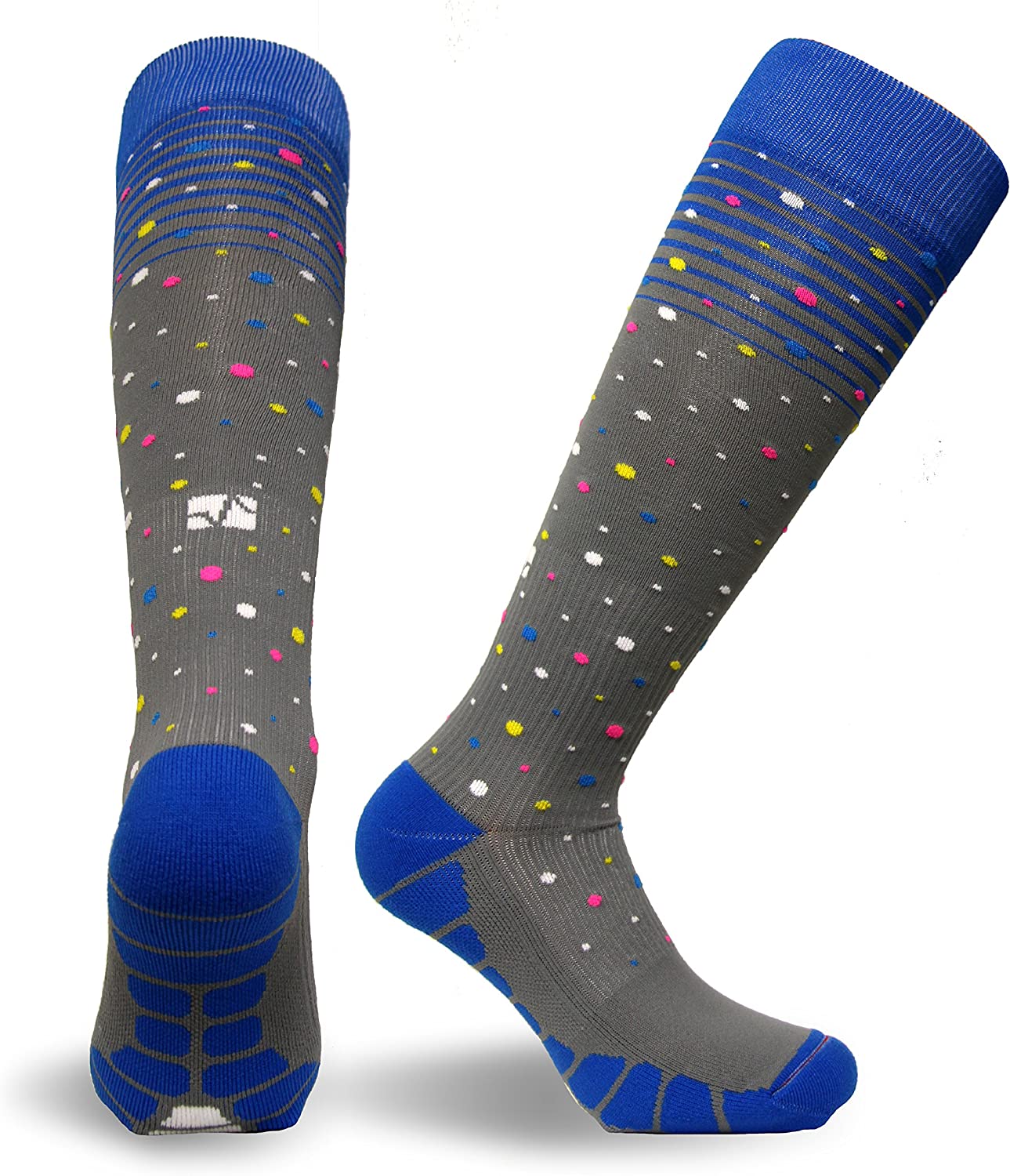 compression sock with pattern