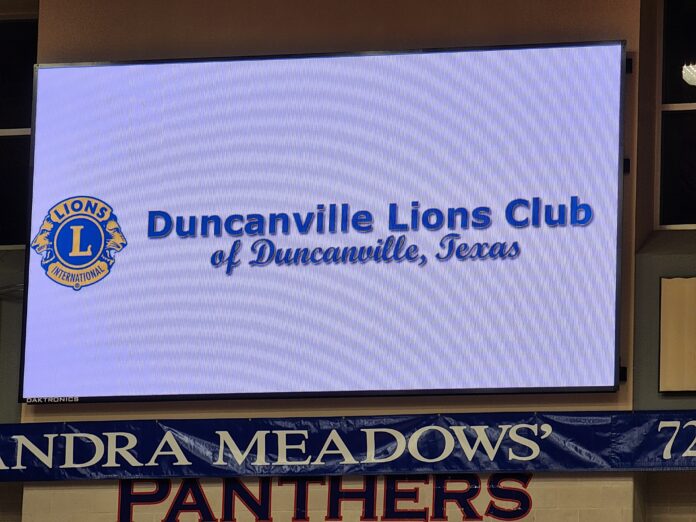 Duncanville Lions support Meadows Classic