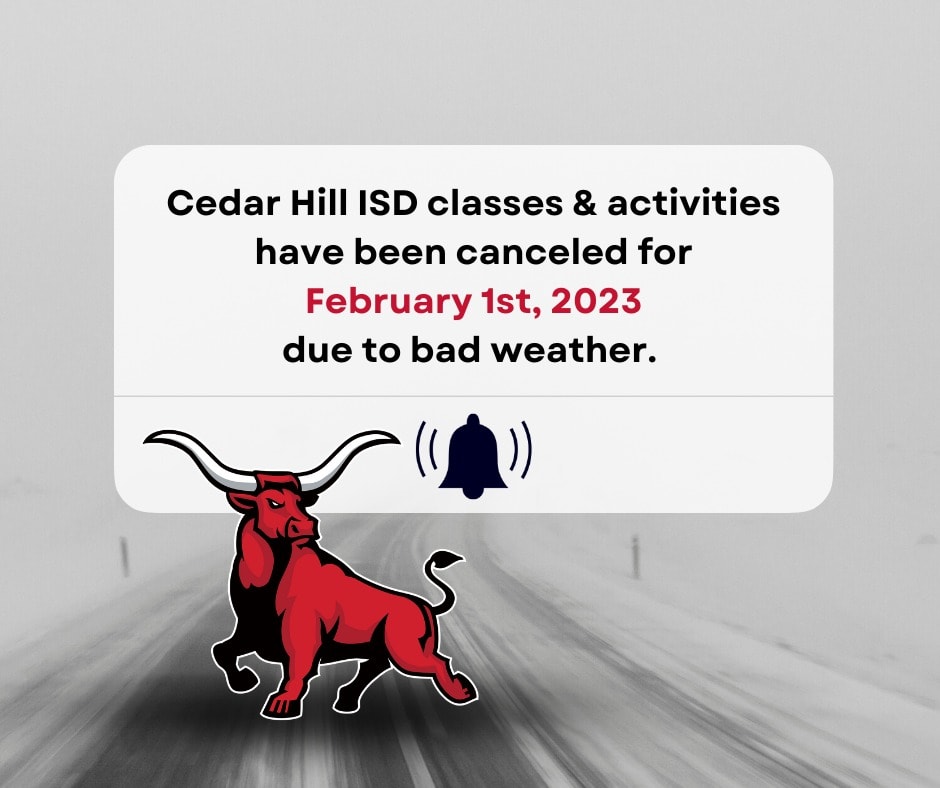 CHISD bad weather graphic 2.1.23