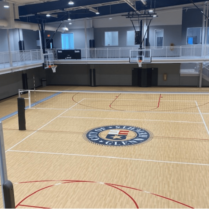 Glenn Heights basketball court