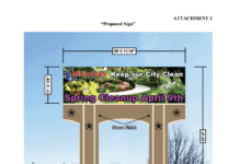 Midlothian City Council Denies Electronic Sign on Highway 67 Self access proposed sign rendering