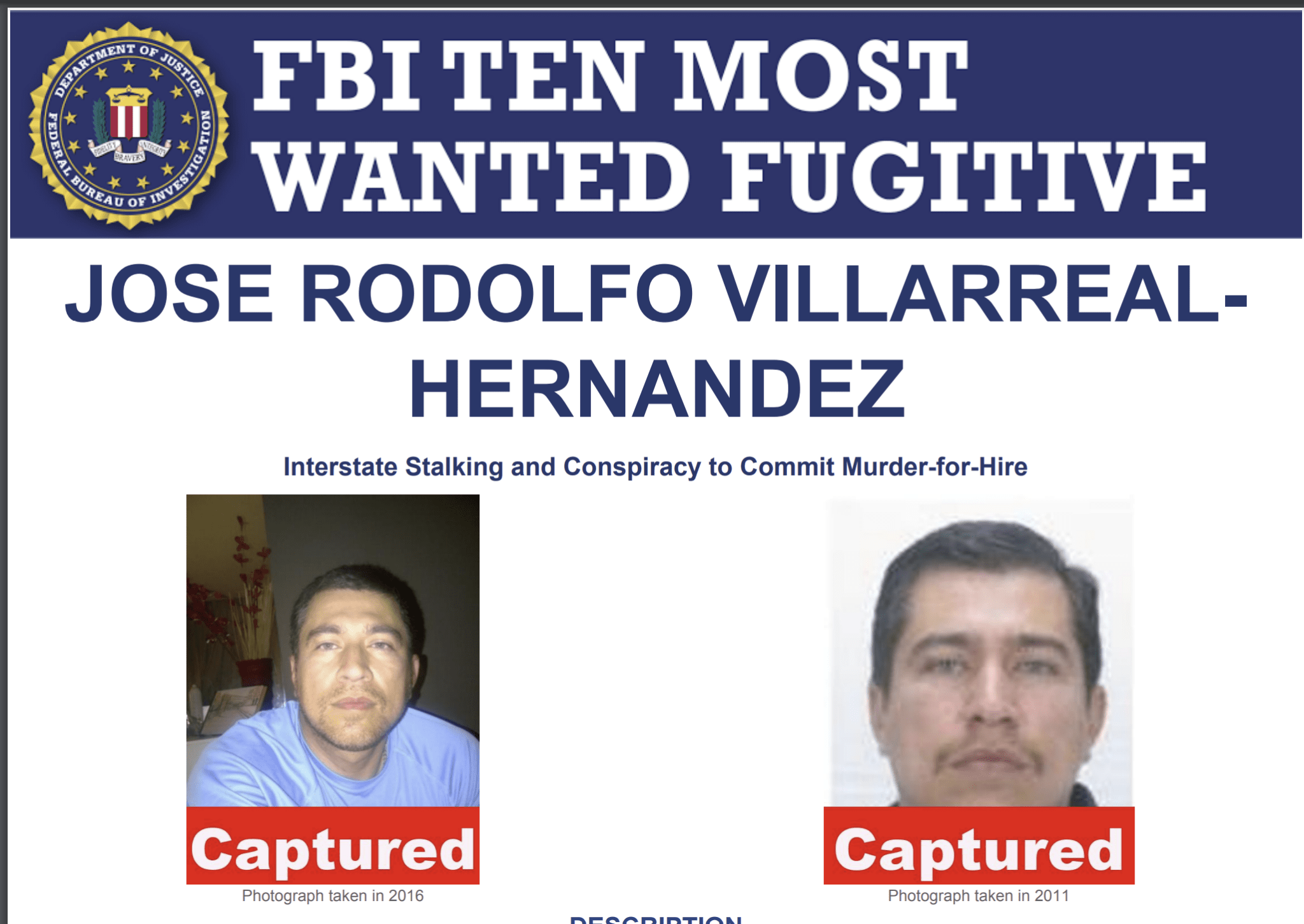 Southlake Texas Murder Suspect & Texas 10 Most Wanted Captured