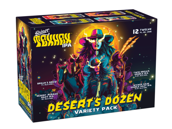deserts dozen Shiner Bock 12 pack
