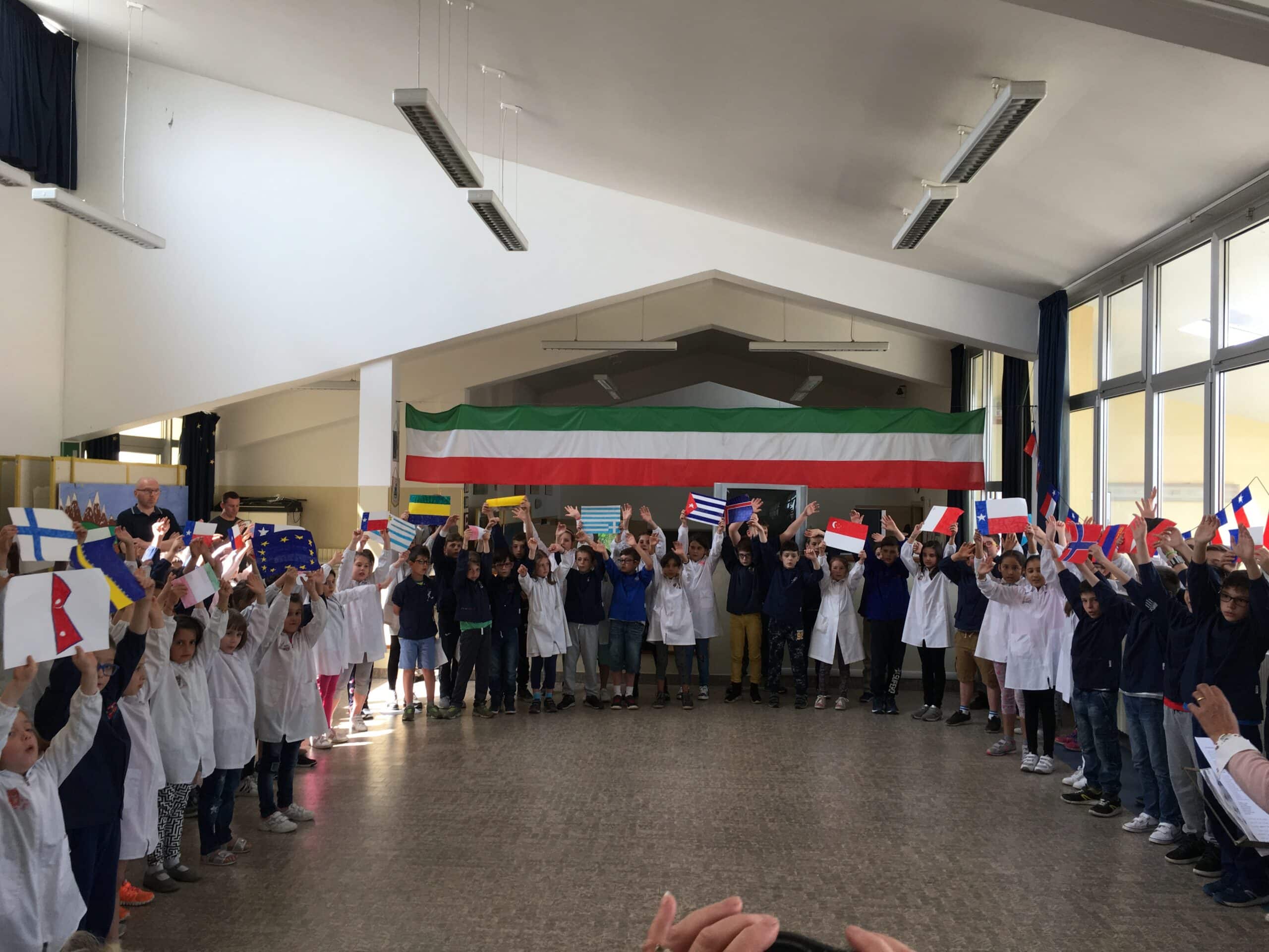 School children in Monasterolo