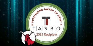 Cedar Hill ISD Earns TASBO Award of Merit For Purchasing Operations chisd tasbo