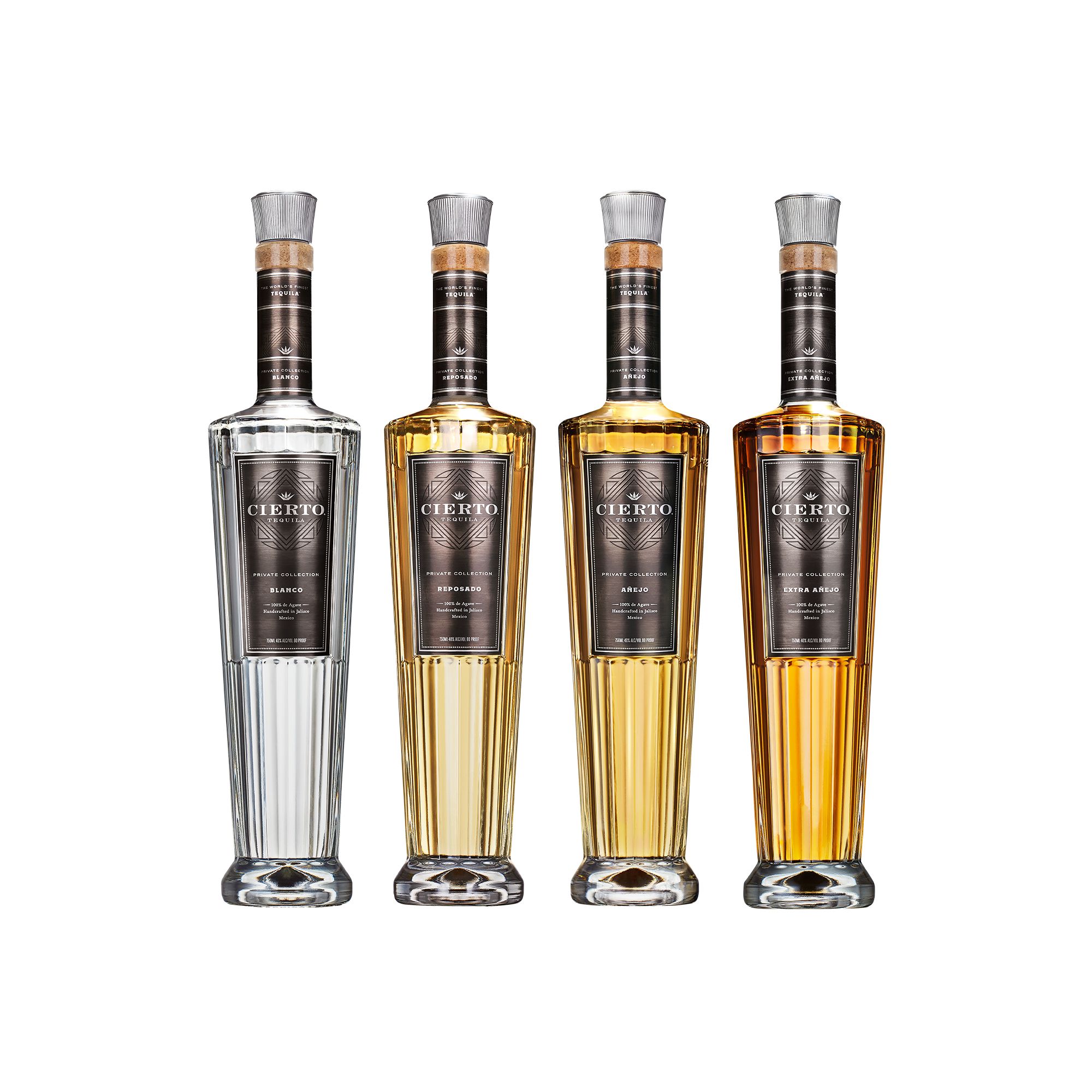 cietro tequila bottles